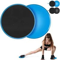 2pcs Gliding Discs Slider Fitness Disc Exercise Sliding Plate Abdominal Core Muscle Training Yoga Sliding Disc Fitness Equipment