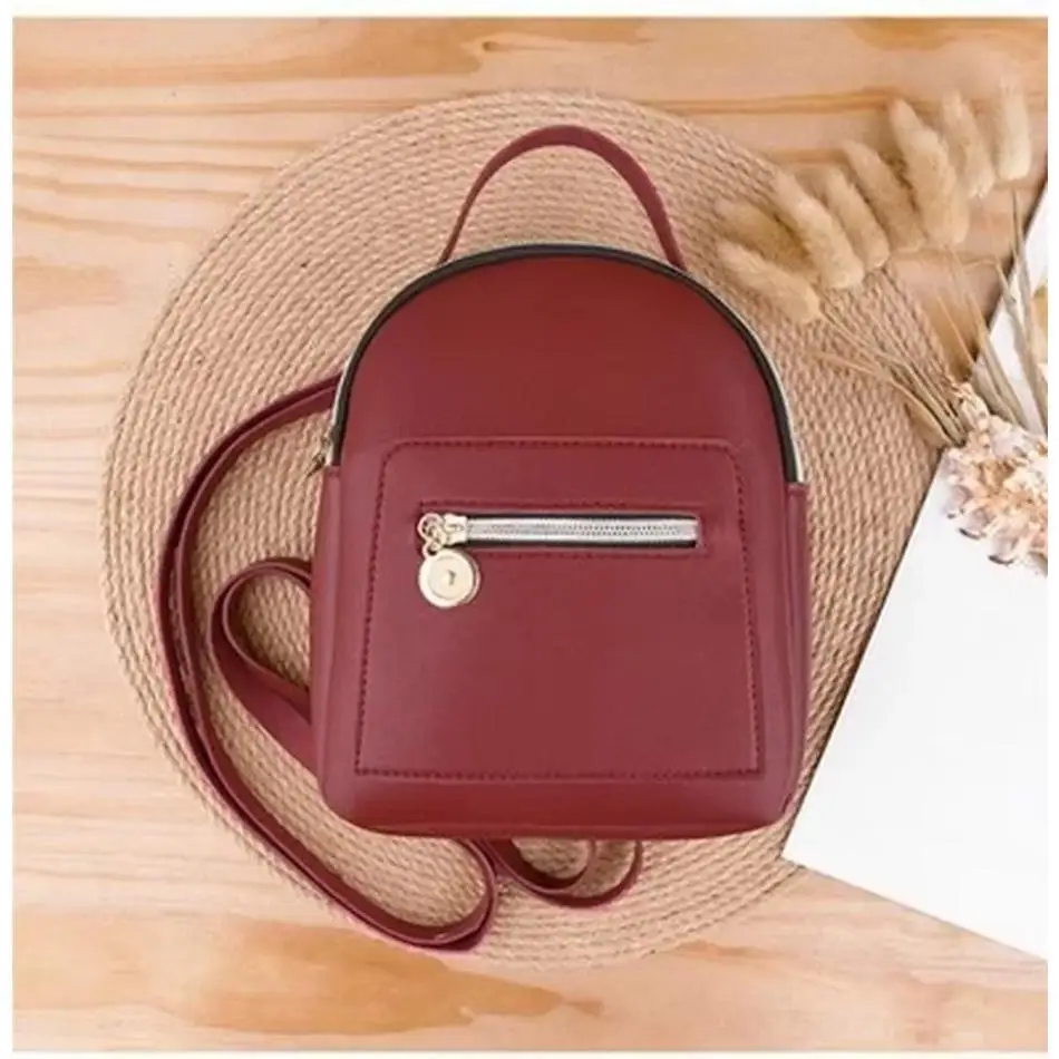 1 Pcs Women's Backpack Small Bag Student Schoolbag Backpack Women's New Fashion Korean Versatile Travel Bag