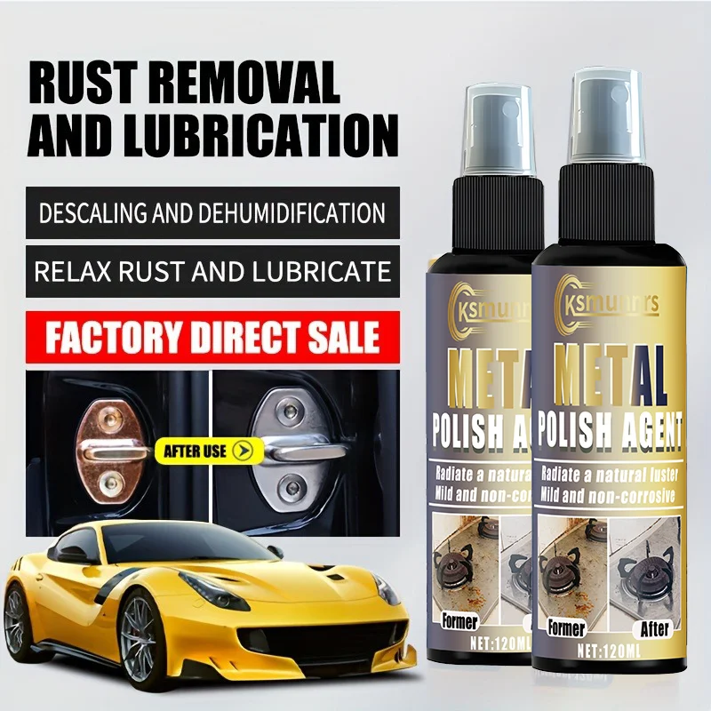 

Многофункциональный мотоциклетный спрей для удаления ржавчины, средство для удаления железного порошка, автомобильный очиститель металлической поверхности, хромированной краски