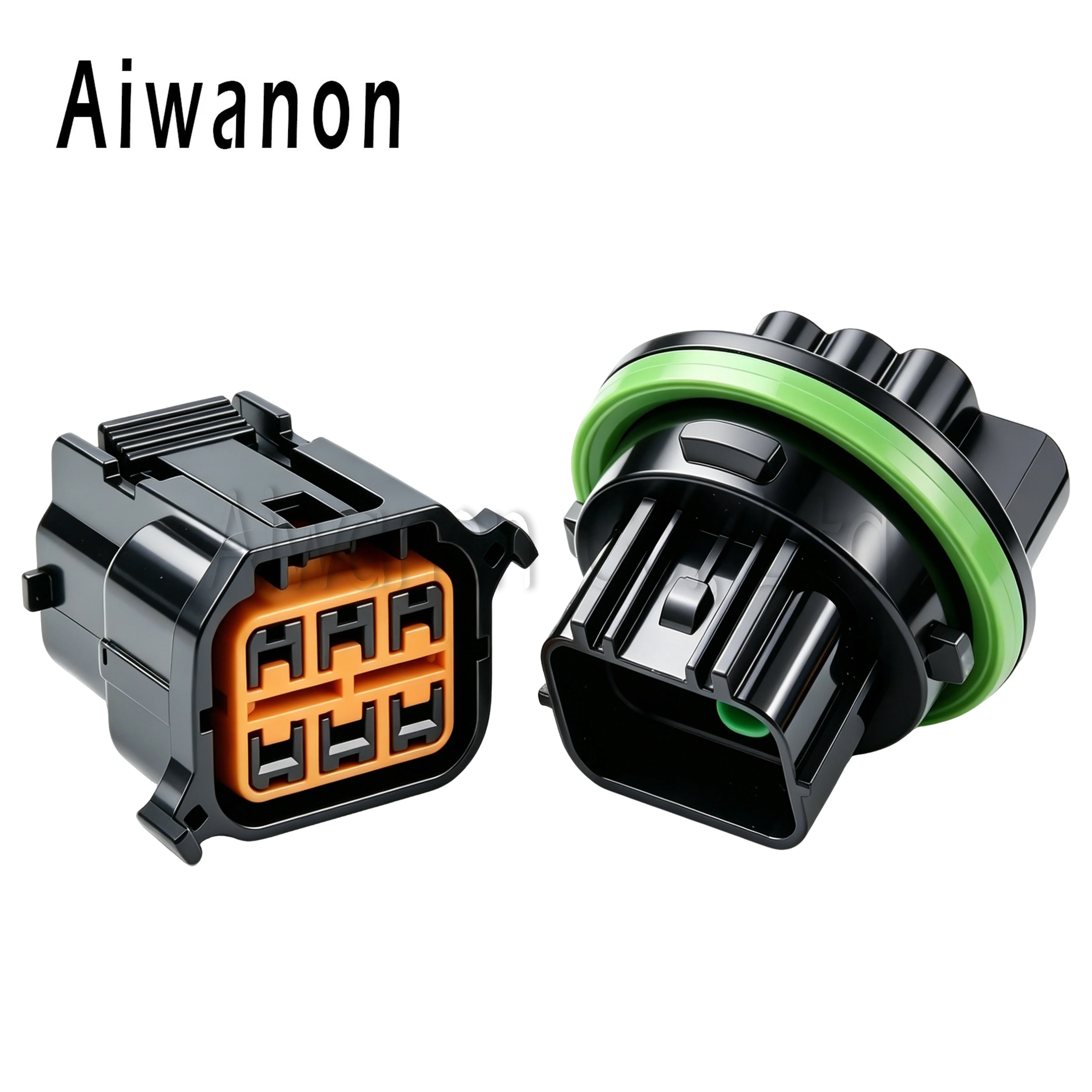 

1 Set 6 Pin HP066-06021Car Headlight Electrical Connectors Waterproof Female Wire Harness Plug for GL171-06021