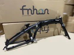 Fnhon Folding Bicycle TORNADO Foldable Frame ForkAluminun Alloy 20Inch 451 406 Disc Brake V Brake Bike Framework