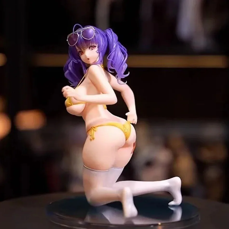 Azur Lane Pola 1/7 مقياس شاطئ البحر صدفة ملابس السباحة نسخة البلاستيكية عمل نموذج لجسم لعبة تحصيل هدية