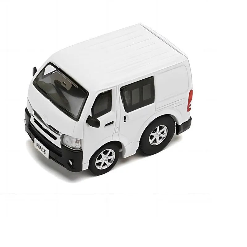 TinyQ 1:64 Hiace White Diecast Simulation Model Cars Toys