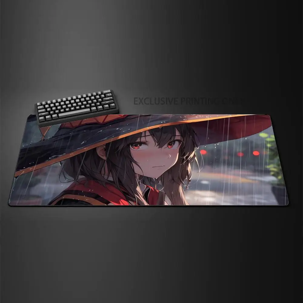 Anime KonoSuba Mousepad New Rubber Mouse Durable Desktop Mousepad Size for Game Keyboard Pad for Gamer