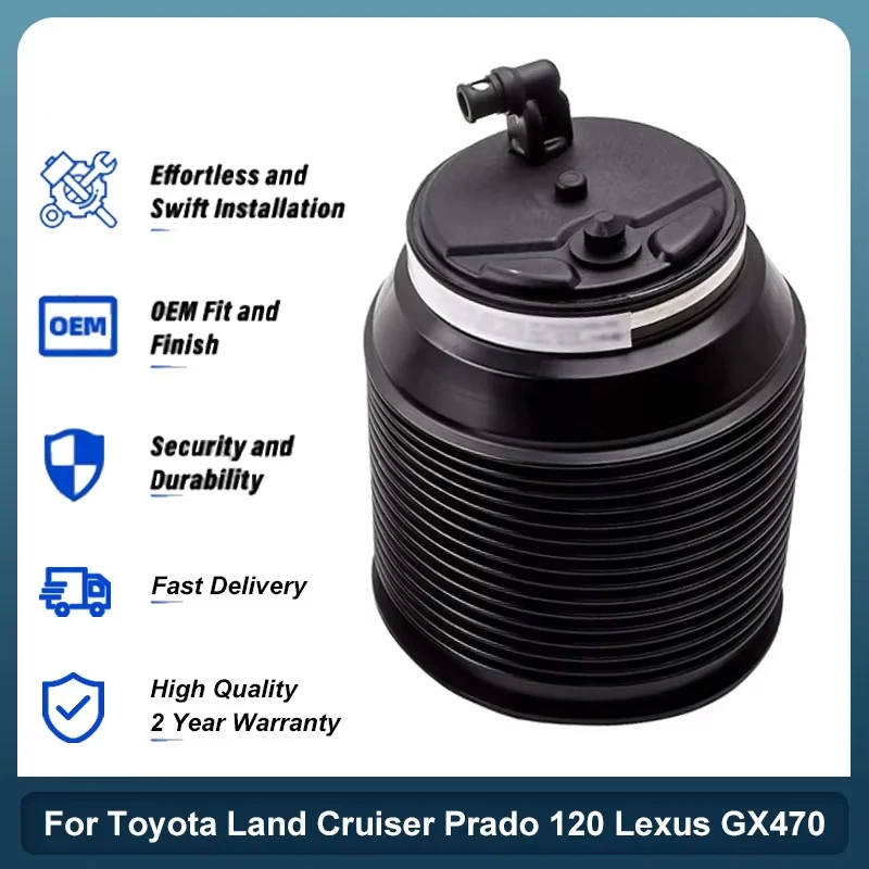 

For Toyota Prado 120/4 Runner/Lexus GX470 2002-2009 2010-2016 New Or Old Left Or Right Rear Air Suspension Spring Bag 4808035011