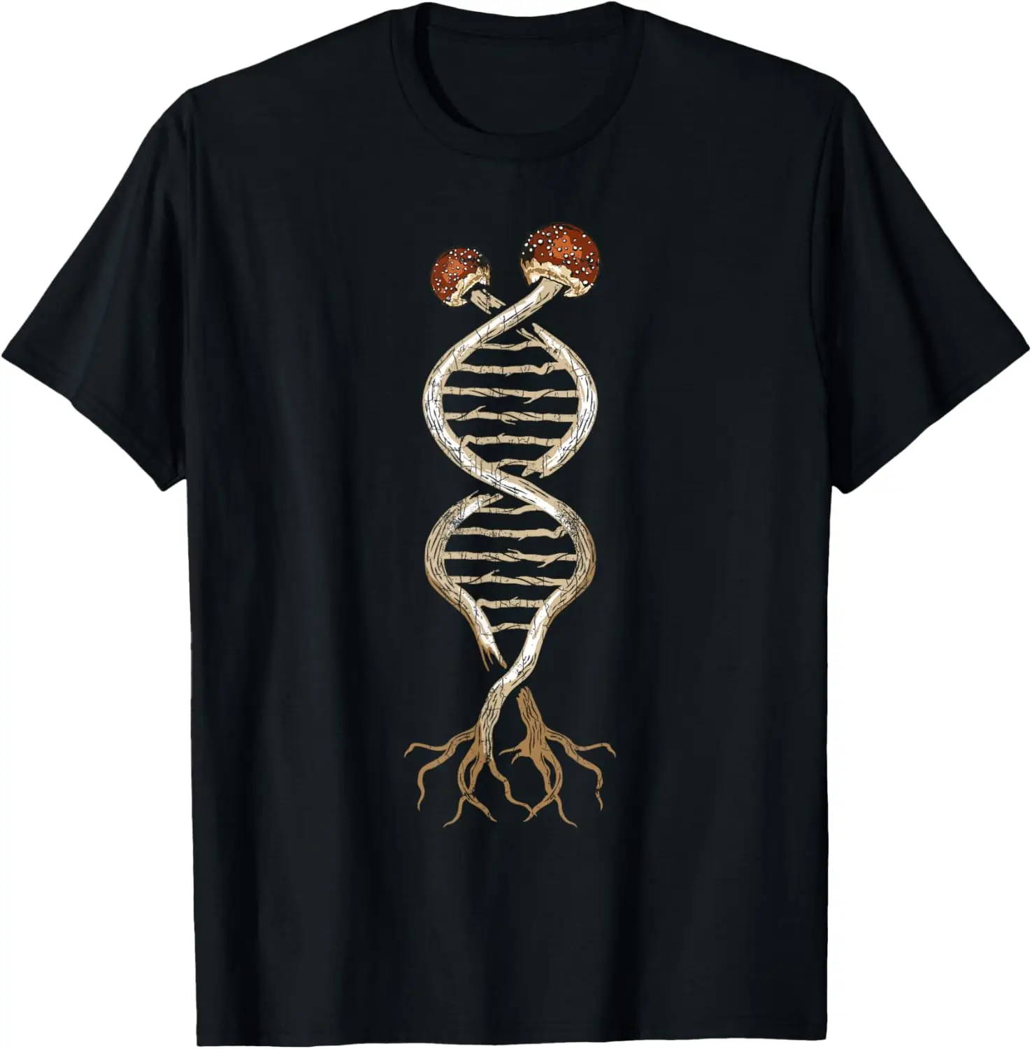 Mushroom Collector Mushroom Collector Gift DNA T-Shirt