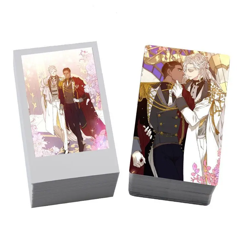 Smyrna and Capri manhwa 3-inch Mute membrane cards High definition card does not repeat Korea manhwa comic