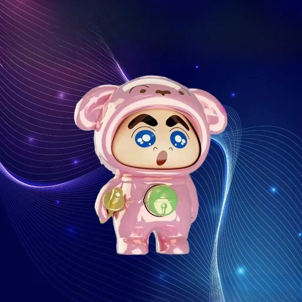 Crayon Shin-chan Keychain Face Changing Toy Pig Man Face Changing Doll Transformation Toy Keychain Interesting Toy Best Gift