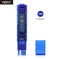 Professional TDS ppm Meter High Precision Probe 0~9990ppm Digital Drinking Filtered Water Quality Hardness Tester for Fish Tank