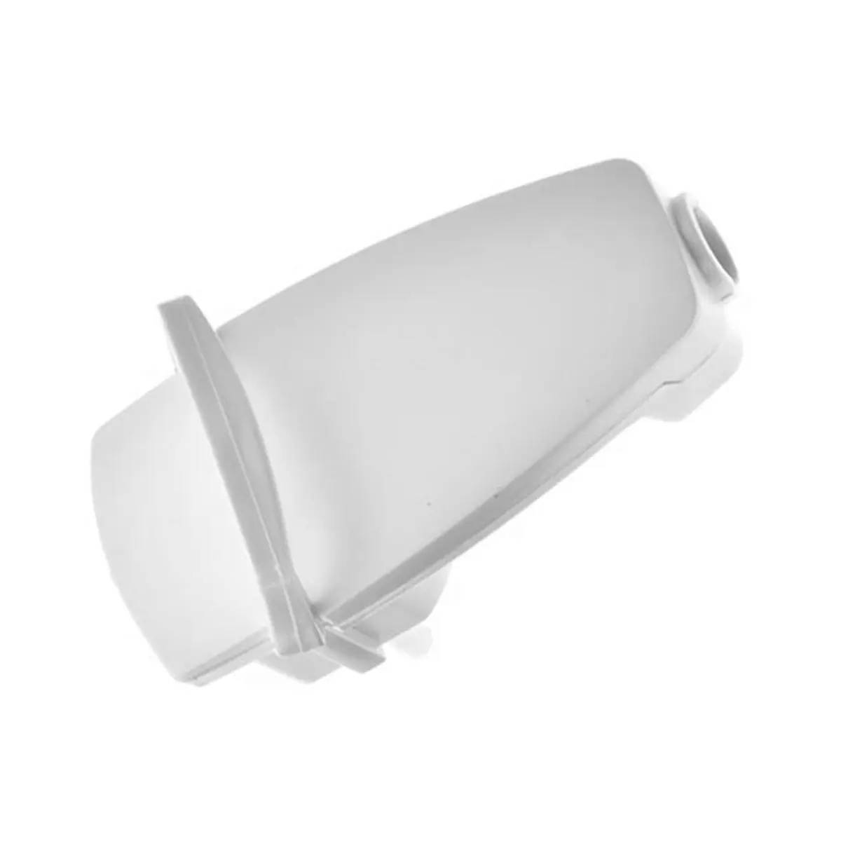 DT753 STOCK-EUR Plug 250 V (16 A) Socket Adapter with Folding Handle & Cable Kinker Protection, European Standard White EU Plug