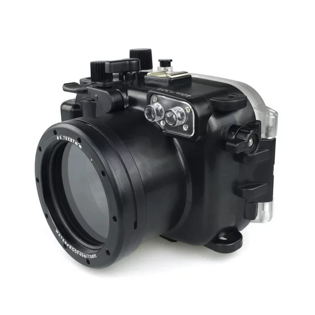 40m 130ft Waterproof Box Underwater Housing Camera Diving Case for Canon G7X Mark II WP-DC54 G7X-2 G7 X II Bag Case Cover Bag