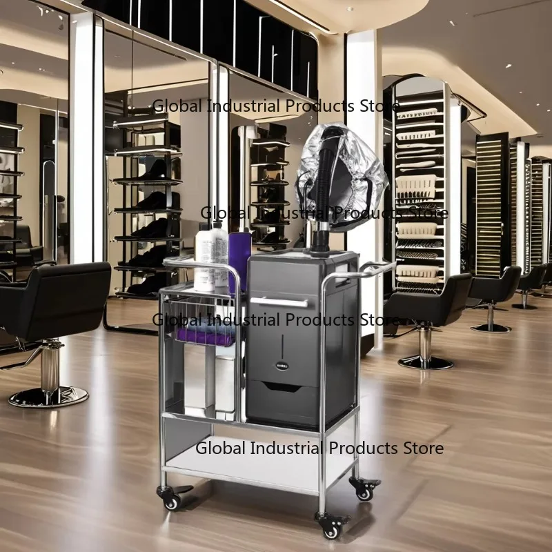 Professional Ozone Hair Steamer with Cart, Salon Steaming Machine, Full-Automatic, Easy Operation for Beauty Salons