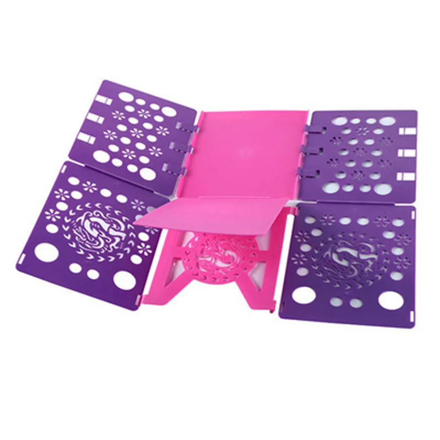 Shirt Folding Plate, T-shirt Clothes Clip Durable Plastic Folding Helper, Easy and Quick Folding Plate for Adults and Children