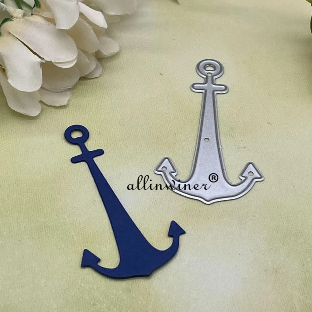 Anchor decoration DIY Craft Metal Cutting Die Scrapbook Embossed Paper Card Album Craft Template Stencil Dies