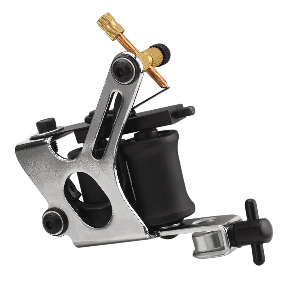

Tattoo Machine Cast Iron Tattoos Device Salon Tattooing Tool Coil Design for Lover Gift