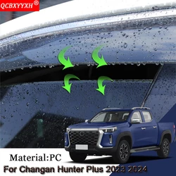 Car Styling For Changan Hunter Plus 2023 2024 Car Awnings Shelters Window Visors Sun Rain Shield Stickers Cover Car Accessories