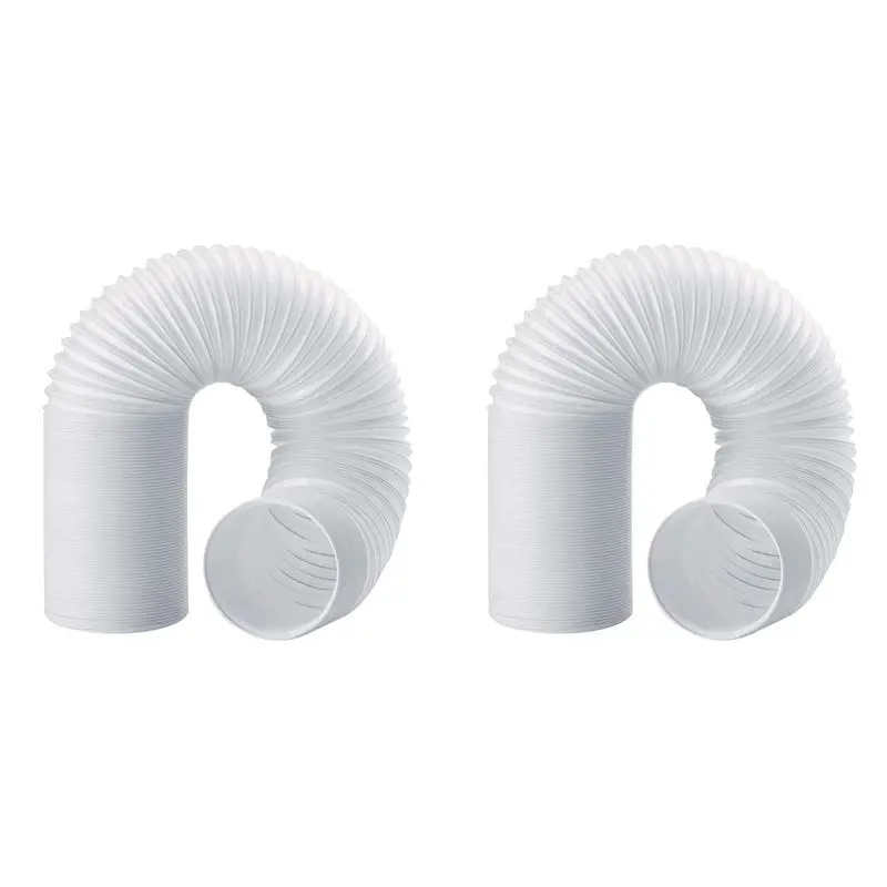 A84E-2X Exhaust Hose 130 Mm,Exhaust Hose For Air Conditioning,PVC Hose,Air Conditioning Pipe,Ventilation Hose,Retractable 2 M