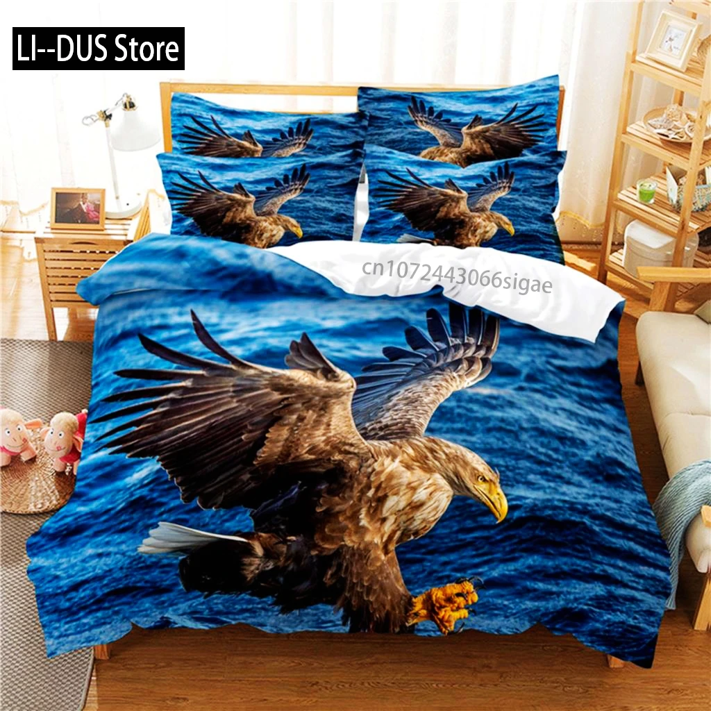 

Eagle Bedding Set Duvet Cover Set 3d Bedding Digital Printing Queen Size Bedding Set Fashion Design