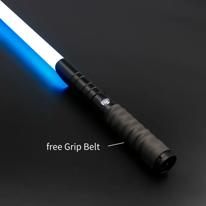 TXQSABER RGB Pixel Smooth Swing Lightsaber Metal Handle Heavy Dueling Colors Change Force Sounds Blaster Laser Sword Kids Toys