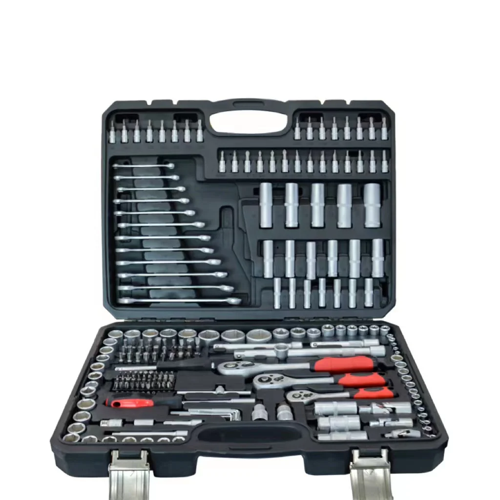 

1/4" 3/8" 1/2" 216PCS Germany Ratchet Combination Socket Tool Kit Wrench Set Hand Tool Sets Socket Set