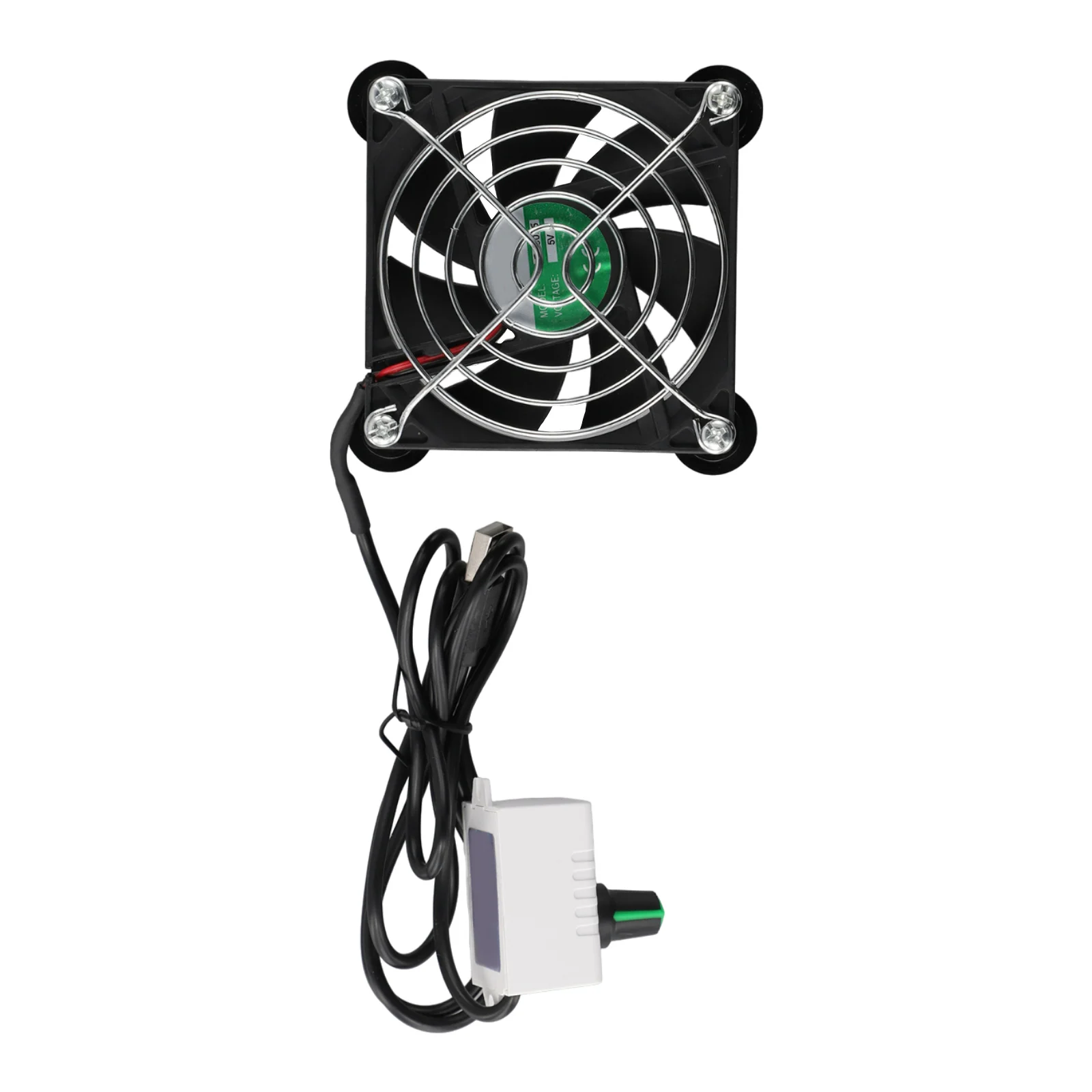 Adequate Airflow Provided by the Stepless Speed Regulated 5V USB Router Cooling Fan Designed to Protect Devices