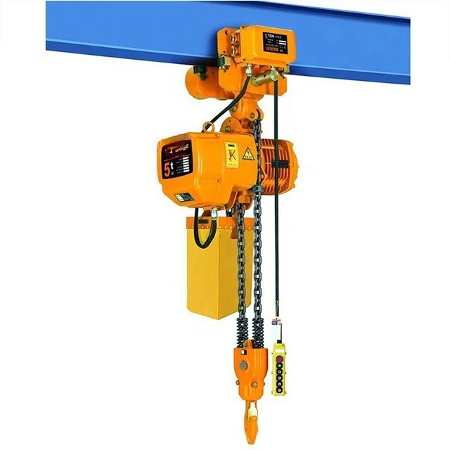 380V Overhead Electric Hoist 3 Ton Electric Chain Electric Chain Hoist With Remote Control