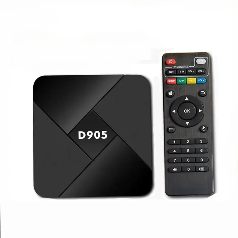 D905 Android 10.0 TV BOX 8GB RAM 128G ROM 2.4G&5G WIFI Mlogic S905 4K 3D Android TV BOX H.265 Set Top TV Box