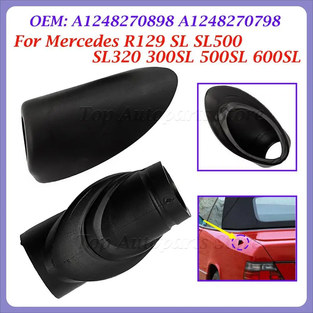 A1248270898 A1248270798 Antenna Base Roof Gasket Seal Rubber Antenna Grommet For Mercedes R129 SL SL500 SL320 300SL 500SL 600SL