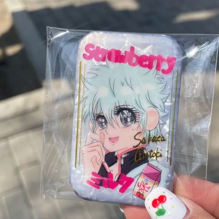 

2026 New Yinhun Sakata Yinshi Self made Cosplay Bar, High Appearance Brooch Accessories around, anime Friend, Friends