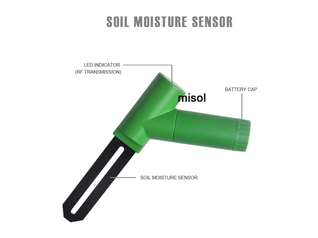 MISOL/1 unità di parte di ricambio (senza fili sensore di umidità del suolo)