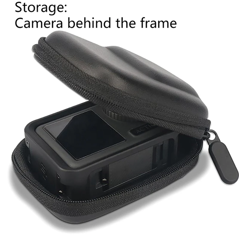 For Gopro Hero 11 10 9 8 Waterproof Case Protective Bag Sport Camera PU Storage Box For Dji Osmo Action 3 2 Accessory