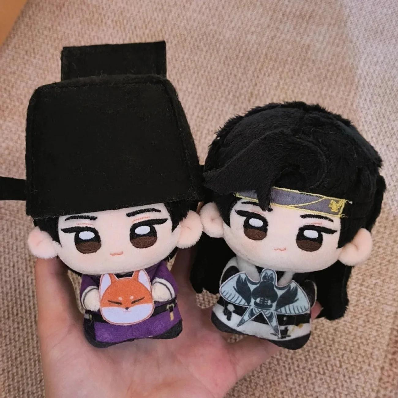 يان يون ستة عشر أصوات تشاو قوانجي جين تشونغ يوان تأثيري سمة 10 سنتيمتر المطبوعة القطن دمية لطيف وسوبر لطيف دمية هدية #1