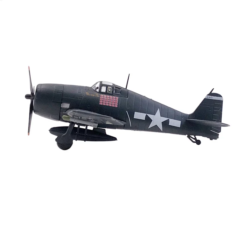 1:72 1/72 Scale WWII US F6F Hellcat Fighter Diecast Metal Plane Aircraft Model Children Gift Toy Ornament