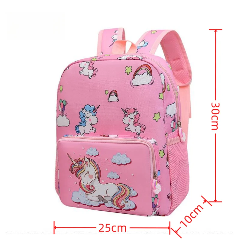 Tas sekolah anak perempuan pola Unicorn lucu 2023 ransel anak perempuan untuk 2-5 tahun tas TK Anak putri kecil