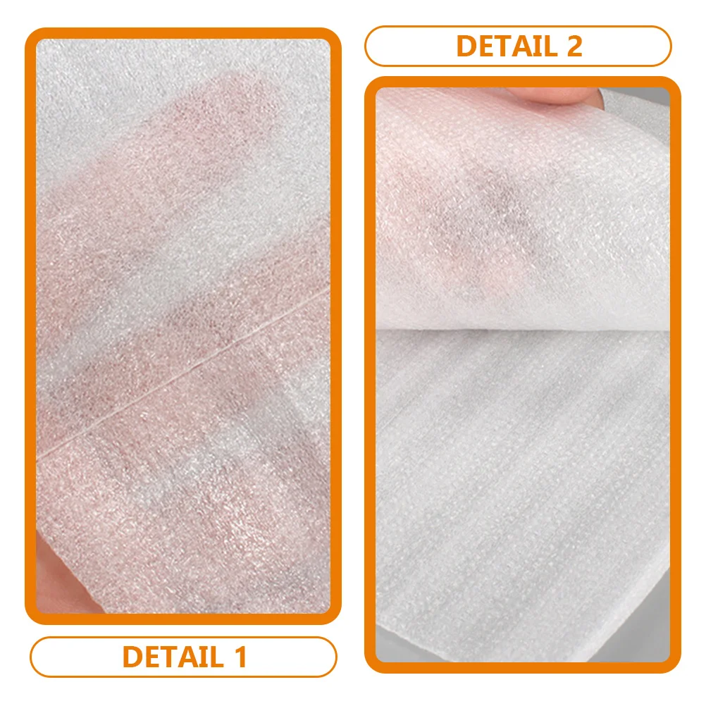 

100 Pcs Shockproof Bags Foam Packaging Wrap Sheets Moving Supplies for Glasses Dishes Plates Cushioning White 15x25cm