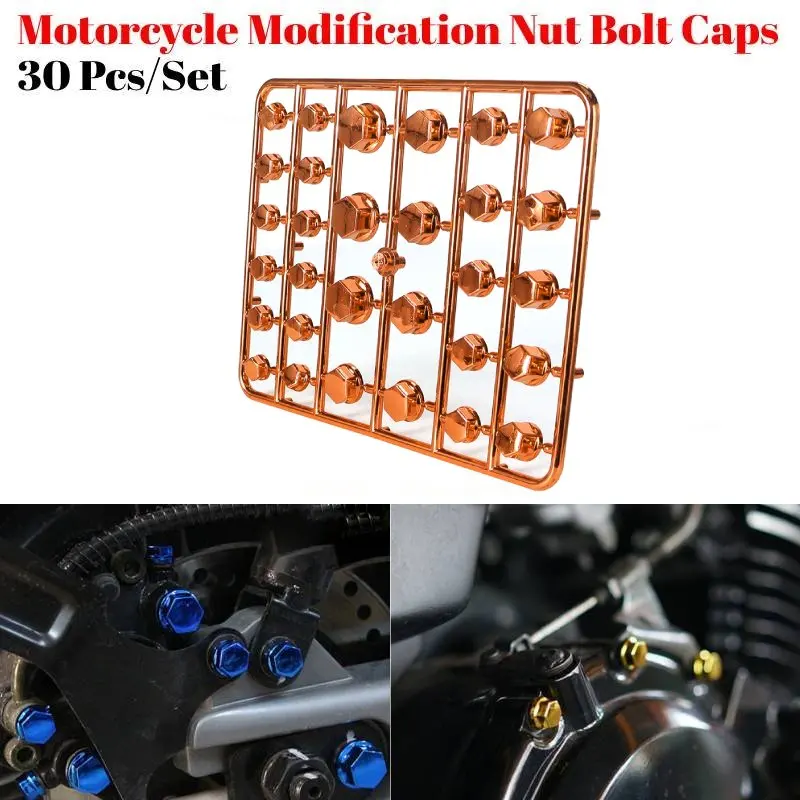 Für DUKE 390 790 200 125 250 690 990 1090 RC DUKE 390 DUKE 790 RC 390 Motorrad Motor Mutter Bolzen Kappen Abdeckung Kopf Körper Schraube kappe