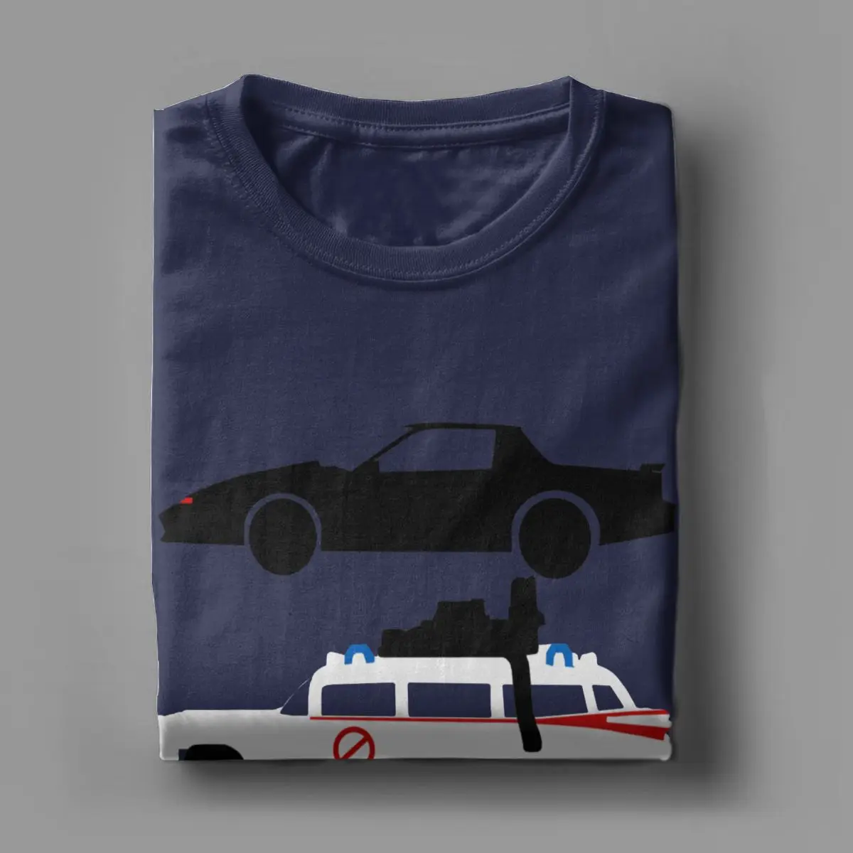 Knight Rider Kitt Back To The Future Outatime The A-Team T Shirt for Men Cotton T-Shirt The Car\'s The Star Tee Shirt Clothes