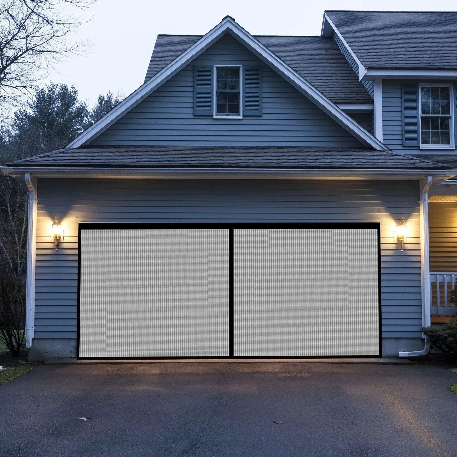 Garage Net Seamless Retractable Portable Net Garage Door Screen Easy To Install Small Curtains