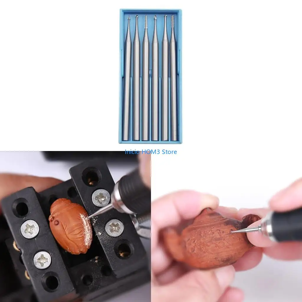 

A5YD Steel Engraving Knife Engraving Cuttet Set 2.35 Handle Essential Tools