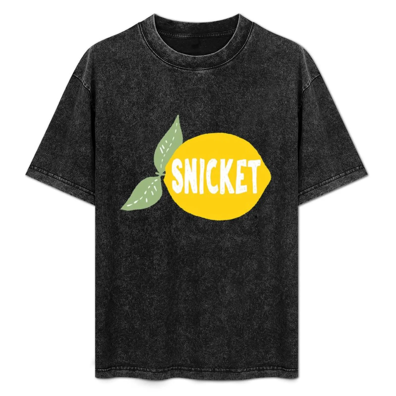 Lemony Snicket T-Shirt summer clothes customs design your own anime clothes cute tops compression shirt men