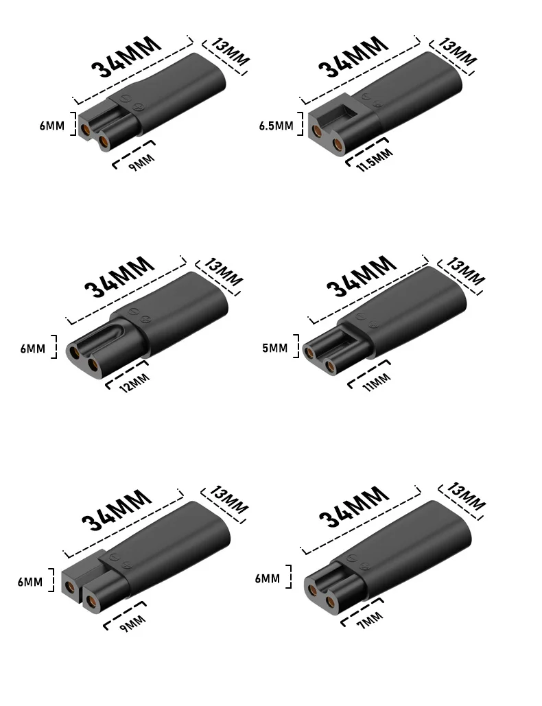 Power Cord 5V Replacement Charger Type-c Female Adapter Suitable for All Kinds of Electric Hair Clippers 5V1.5A Charging adapter