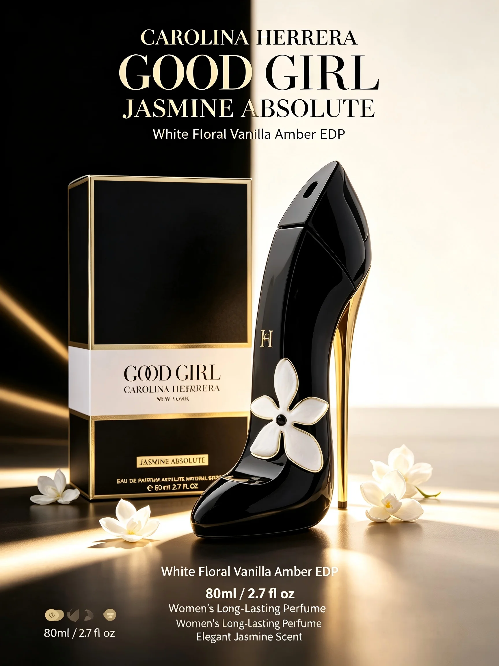 Carolina Herrera Good Girl Jas - Vanilla Perfume Oil avis et prix