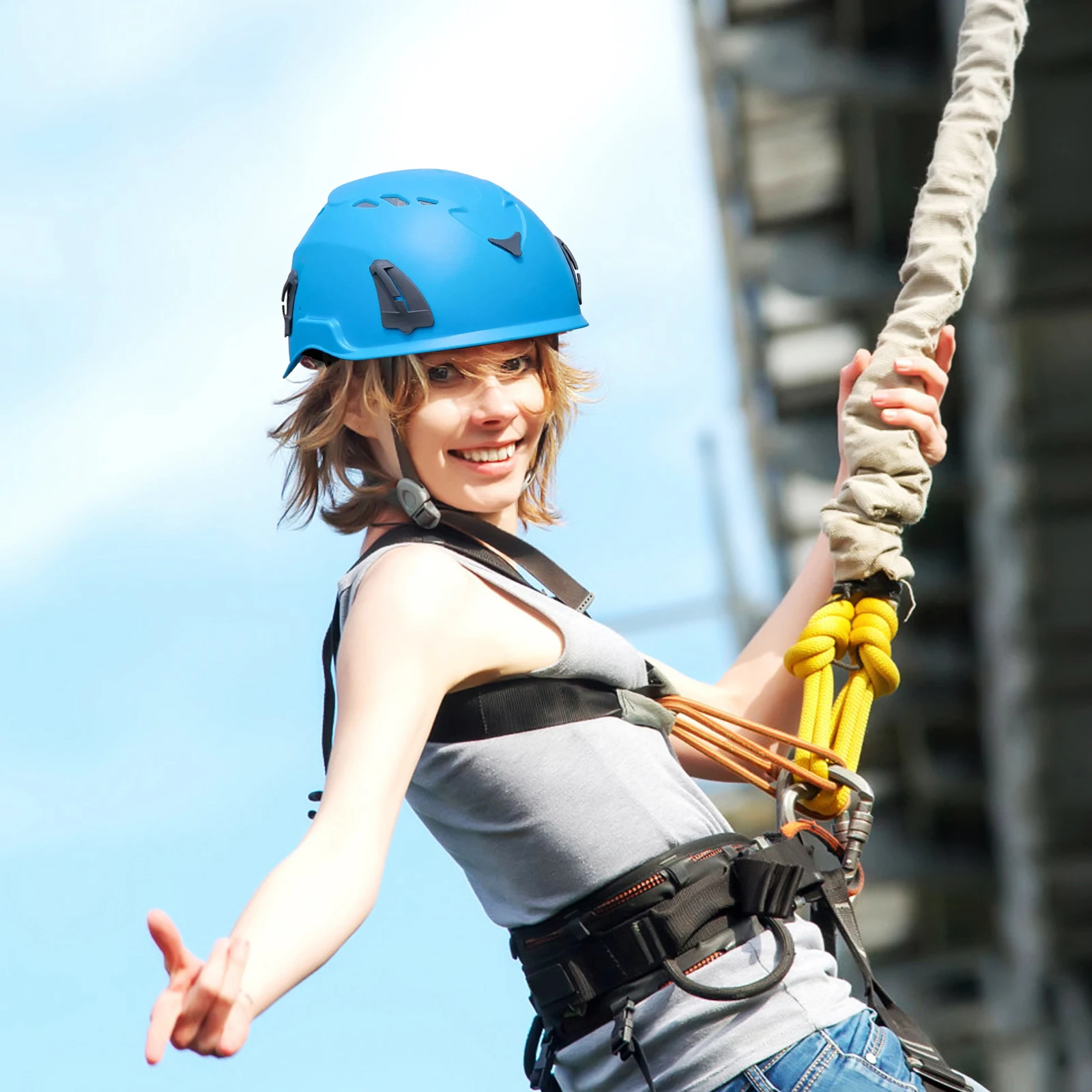 

Downhill Construction Hard Hat for Safety Cycling Climbing Protection Gear