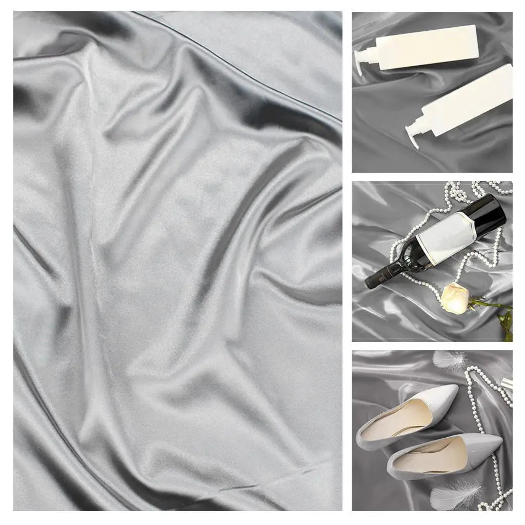 Photography Backdrops Mercerized Cloth Background for Jewelry White