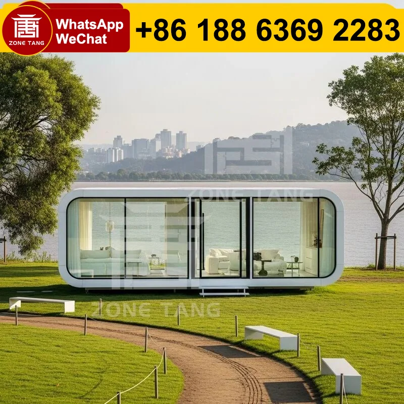 Capsule House Prices Prefab Villa Affordable Mobile Homes Apple Capsule Home Dining Room Cabin Modular Homes Prefabricated House