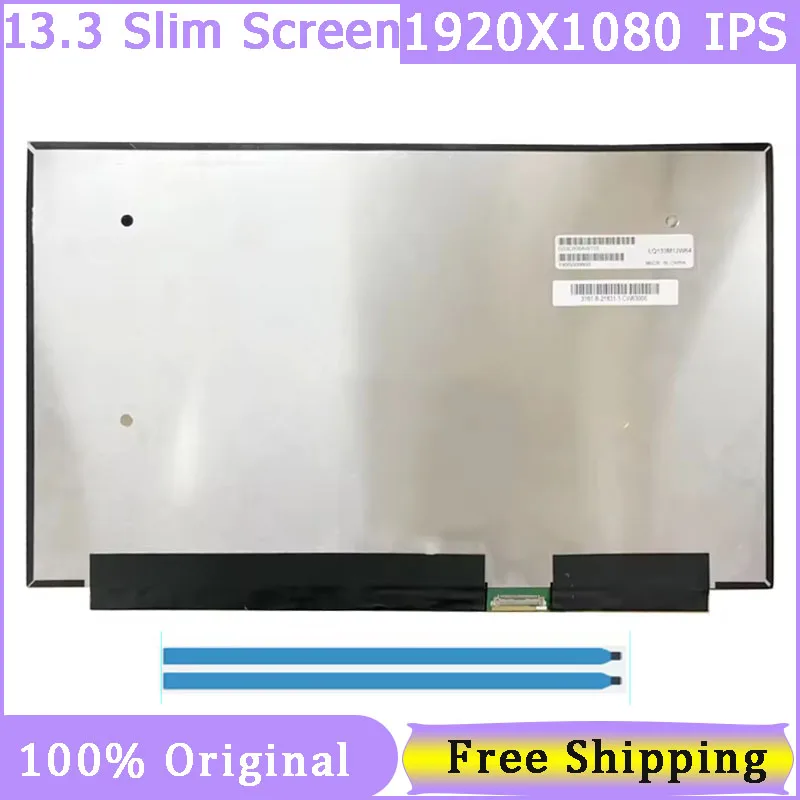 

Slim 30 Pin 13.3 Inch Laptop Screen for Toshiba G83/HS LQ133M1JW64 FHD 1920x1080 IPS Display Matrix Panel