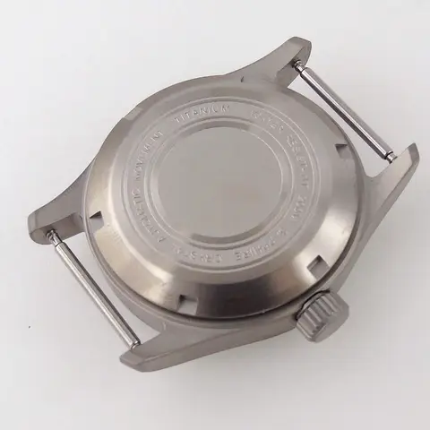 Diver Pilot 36mm titanklocka med boett till NH34 NH35 NH36 NH37 NH38 NH39 NH70 NH72 ETA2824 PT5000 ST2130 vattentät dykarboett 10 best sales titan nh35 - №9