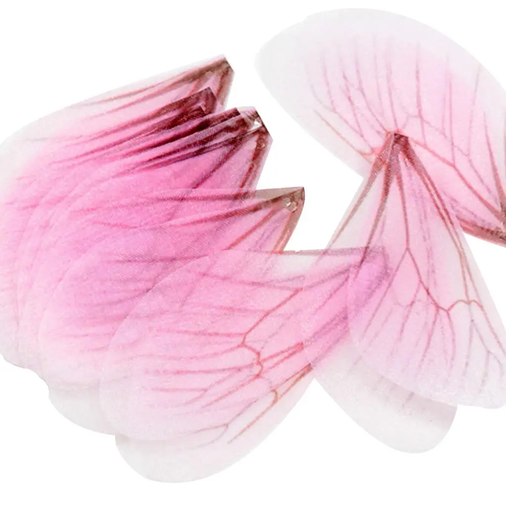 Cheese Cloth Earring Findings Large Dragonfly Wing Pendants DIY Charms Jewelry Accessories for Women’s Fashion Summer Earrings