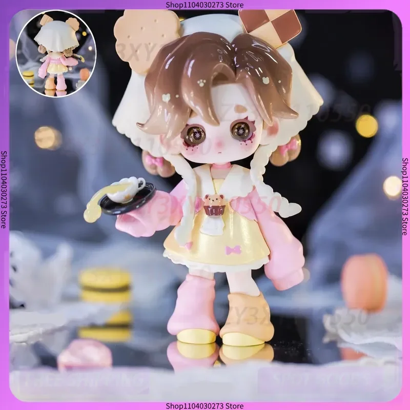 

Ninita Magic Mirror Paradise Series, мультяшная кукла ручной работы, глухая коробка, орнамент, игрушка, аксессуар первого поколения для подарков на день рождения