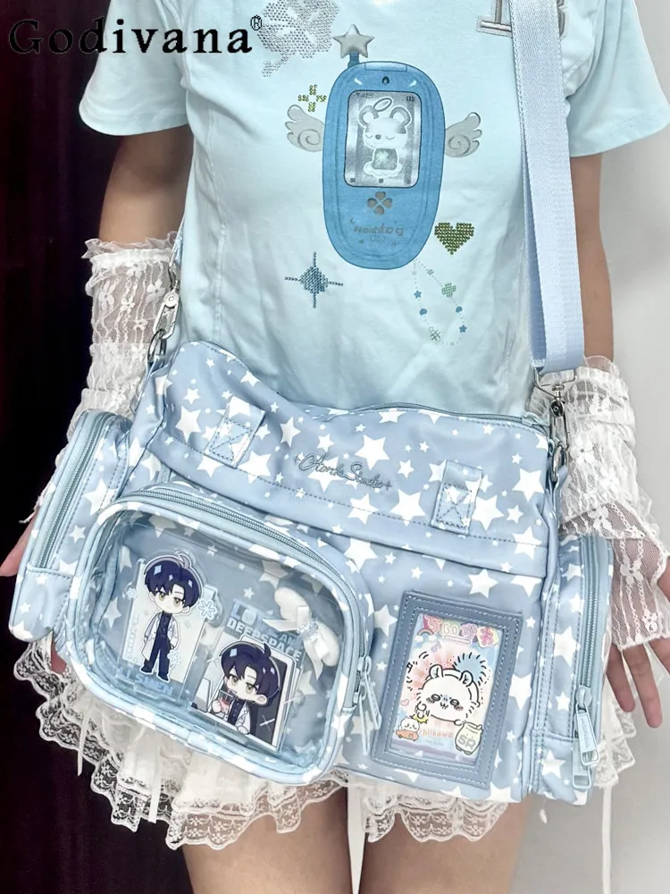 

The Second-dimensional Japanese Original Large-capacity Itabag Vitality Girl Versatile Casual Shoulder Bag Cute 10cm Baby Bags